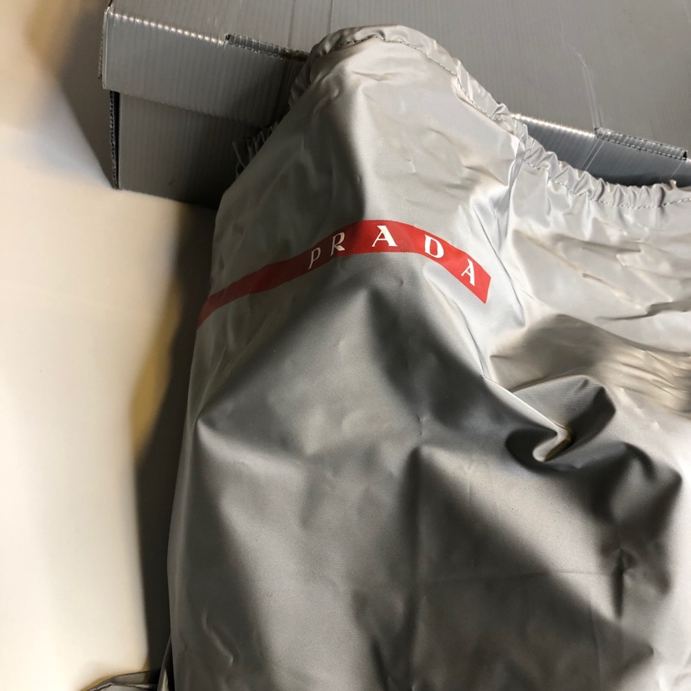 Prada Mens America’s Cup Sz 10.5 Hi Top Sneakers - Picture 6 of 12